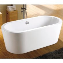 Banheira e Chuveiro Pure Acrylic 67 &quot;Oval Tub Kit Autônomo